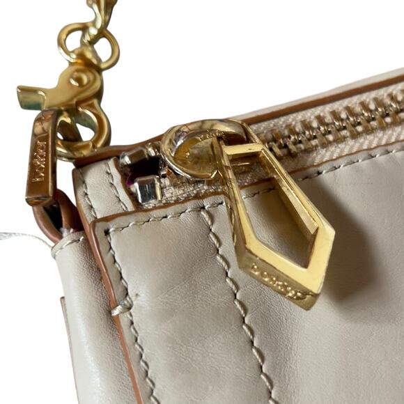 Botkier Shoulder Bag Chain Deco Strap Convertible Purse Leather - Picture 12 of 13